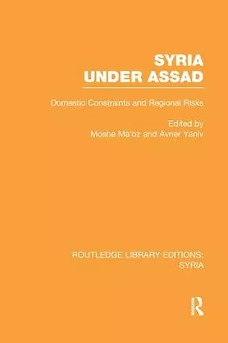 Syria Under Assad (RLE Syria) cover