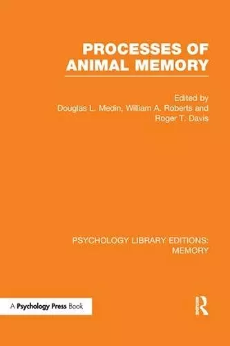 Processes of Animal Memory (PLE: Memory) cover