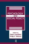 Psychology And Social Policy cover