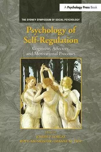 Psychology of Self-Regulation cover