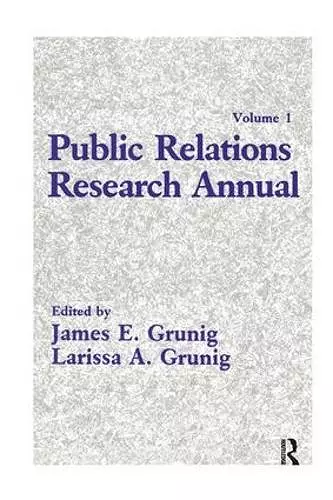 Public Relations Research Annual cover