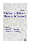 Public Relations Research Annual cover