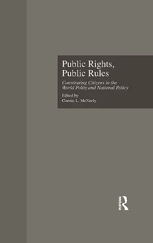 Public Rights, Public Rules cover