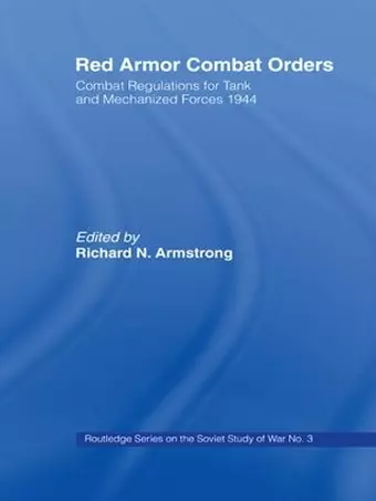 Red Armor Combat Orders cover