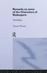 Remarks on Some of the Characters of Shakespeare cover