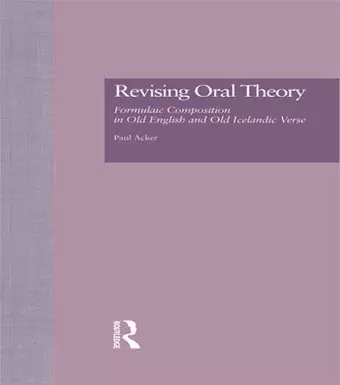 Revising Oral Theory cover