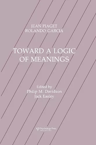 Toward A Logic of Meanings cover