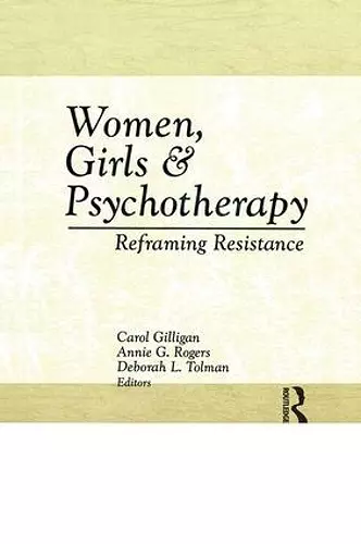 Women, Girls & Psychotherapy cover