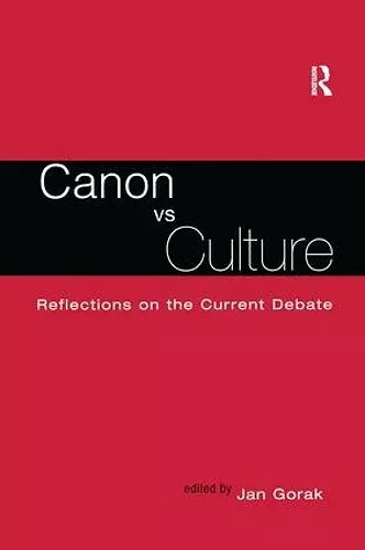 Canon Vs. Culture cover