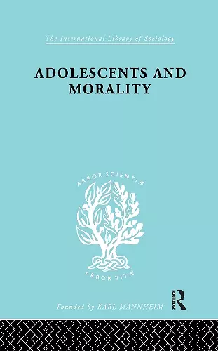 Adolescents and Morality cover