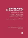 Television and Social Behavior cover