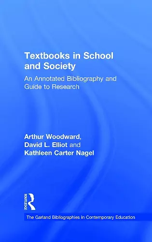 Textbooks in School and Society cover