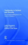 Textbooks in School and Society cover