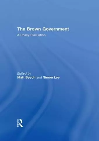 The Brown Government cover