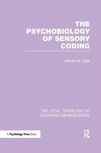 The Psychobiology of Sensory Coding cover