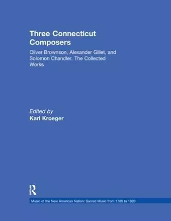 Three Connecticut Composers cover