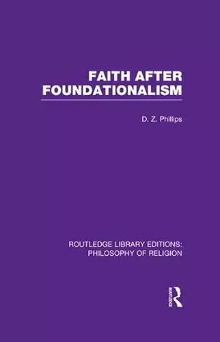 Faith after Foundationalism cover