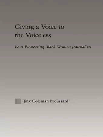 Giving a Voice to the Voiceless cover