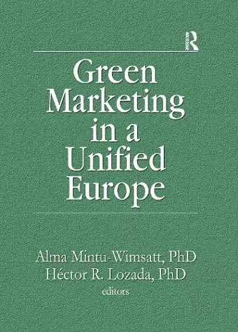 Green Marketing in a Unified Europe cover