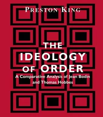 The Ideology of Order cover