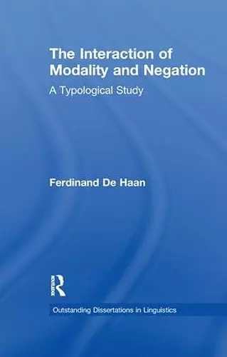 The Interaction of Modality and Negation cover