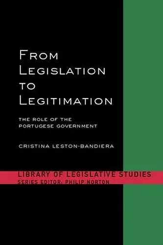 From Legislation to Legitimation cover