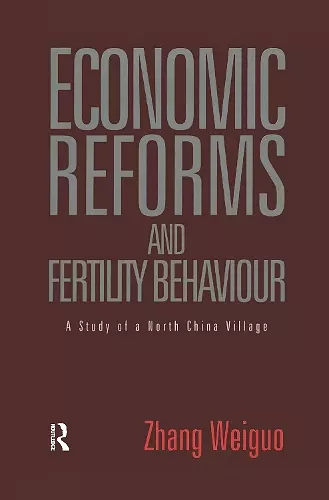 Economic Reforms and Fertility Behaviour cover