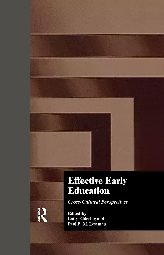 Effective Early Childhood Education cover