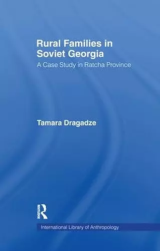 Rural Families in Soviet Georgia cover