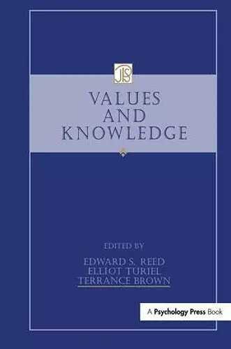 Values and Knowledge cover