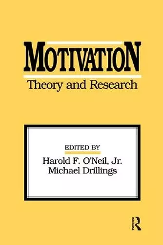 Motivation: Theory and Research cover