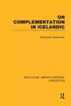 On Complementation in Icelandic cover