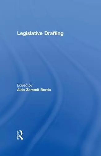 Legislative Drafting cover