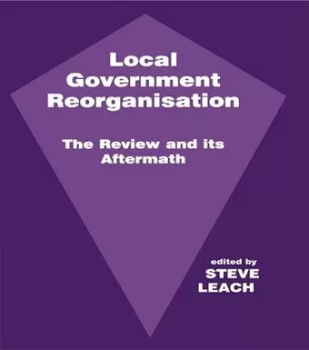 Local Government Reorganisation cover