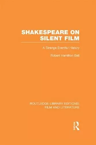 Shakespeare on Silent Film cover