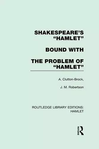 Shakespeare's Hamlet bound with The Problem of Hamlet cover