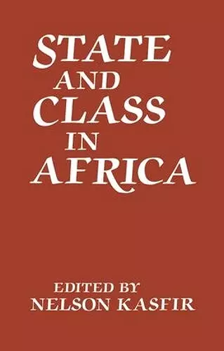 State and Class in Africa cover