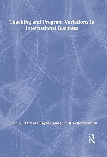 Teaching and Program Variations in International Business cover