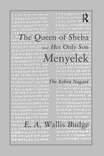 The Queen of Sheba and her only Son Menyelek cover