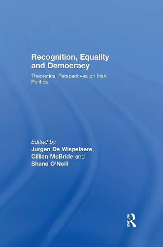 Recognition, Equality and Democracy cover