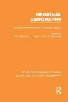 Regional Geography (RLE Social & Cultural Geography) cover