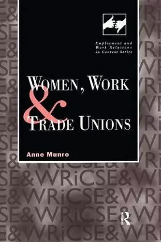 Women, Work and Trade Unions cover