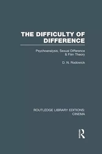 The Difficulty of Difference cover