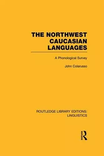 The Northwest Caucasian Languages cover