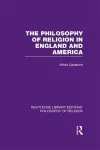 The Philosophy of Religion in England and America cover