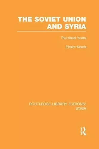 The Soviet Union and Syria (RLE Syria) cover