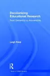 Decolonizing Educational Research cover