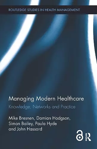 Managing Modern Healthcare cover
