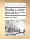 Observations on the Structure and Functions of the Nervous System. Illustrated with Tables. by Alexander Monro, ... cover