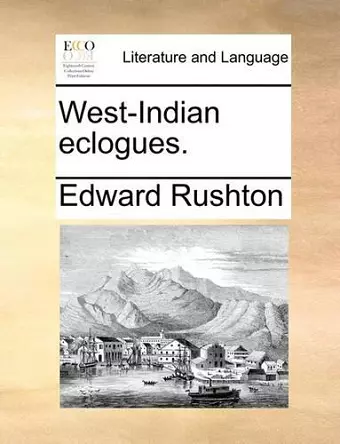 West-Indian Eclogues. cover